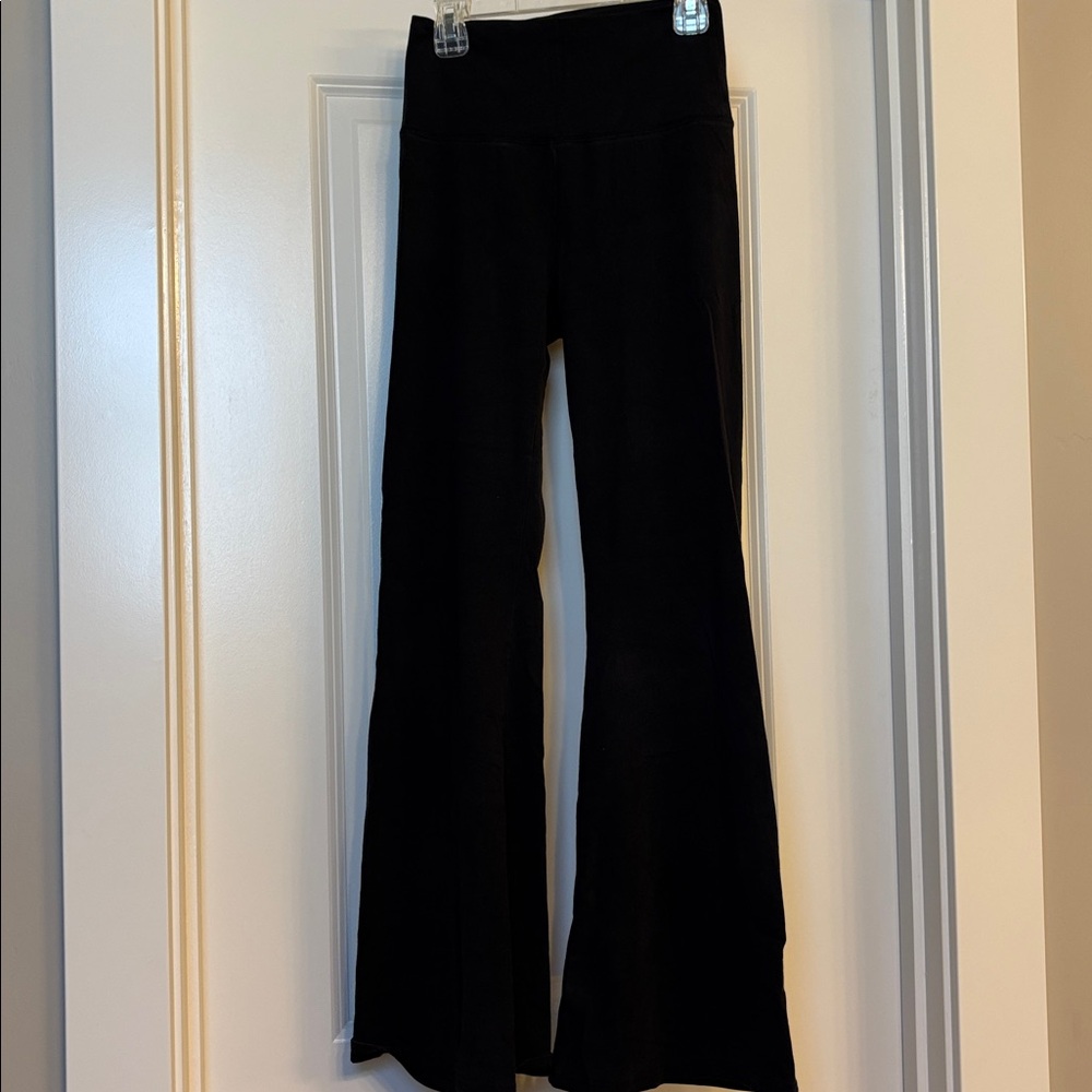 Aerie Black Flared Pants